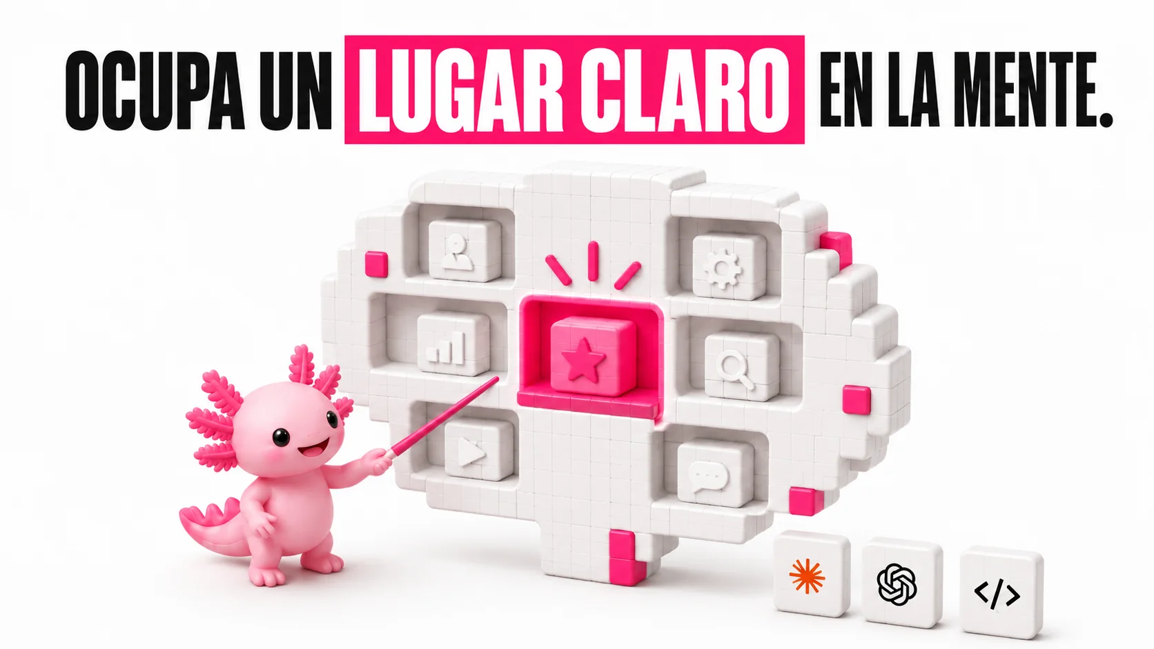 Ocupa un lugar claro en la mente