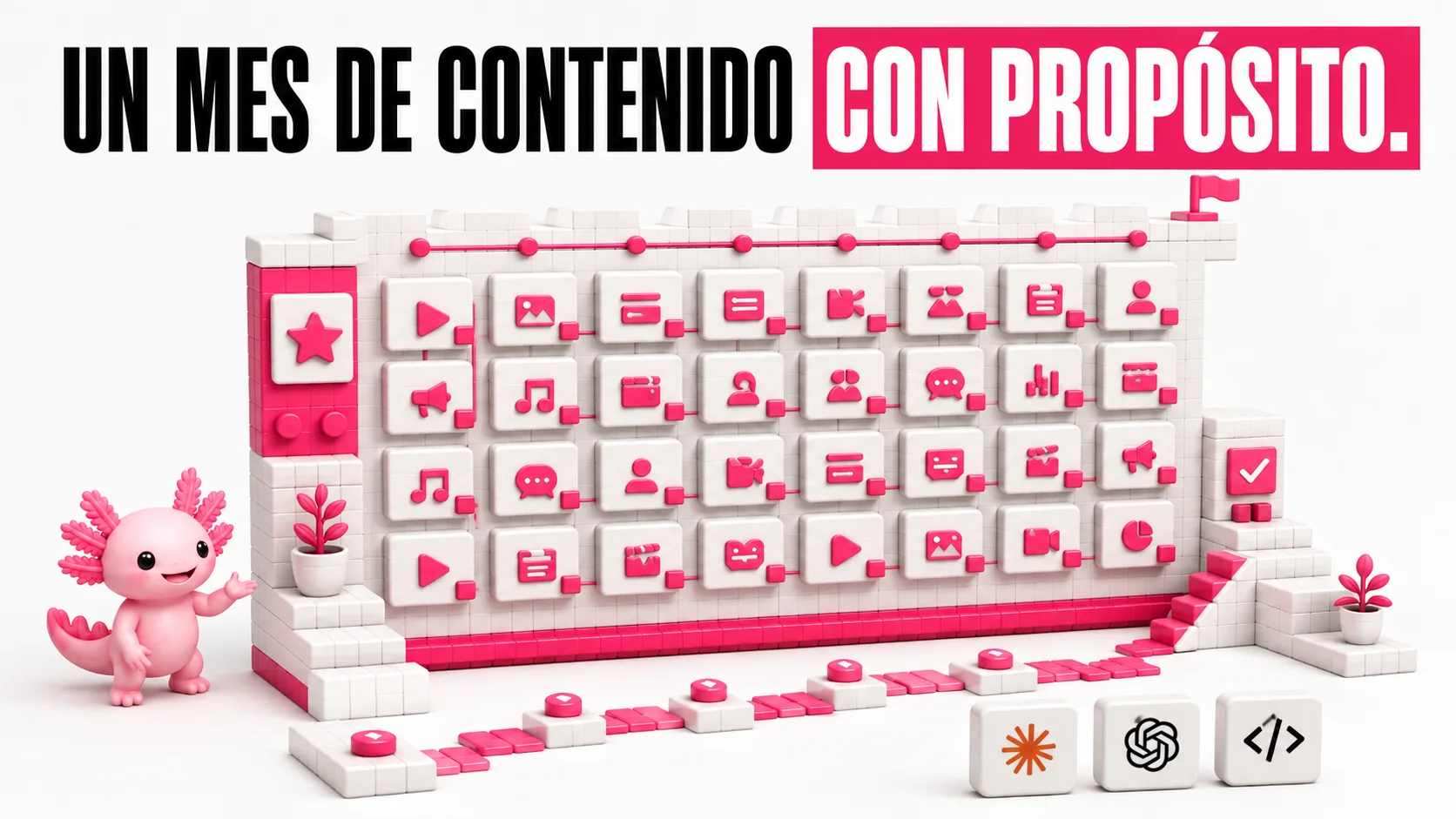 Un mes de contenido con propósito
